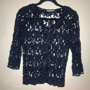 Vintage crochet cardigan